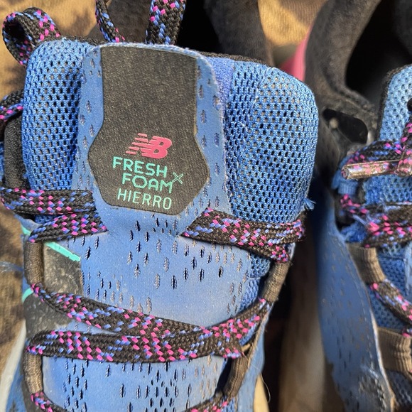 New Balance Women's Hierro V5 WTHIERC5 Cobalt/Poison Berry Hiking Shoes Size 8.5 - Picture 5 of 12